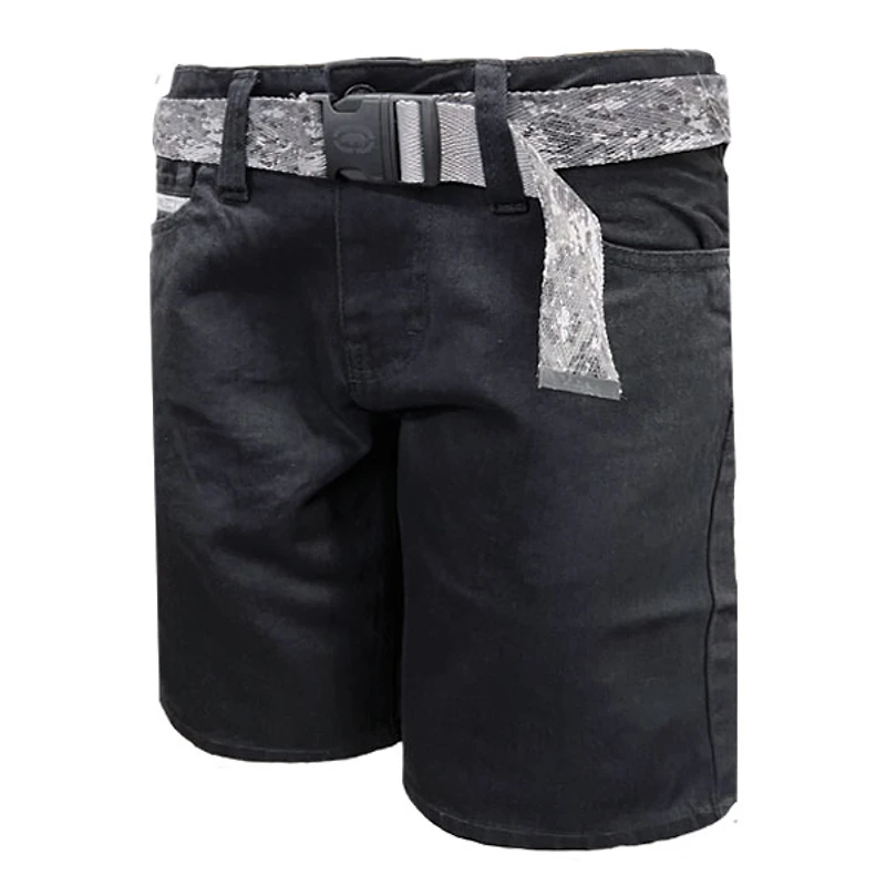 Black denim short Ecko Unltd for men