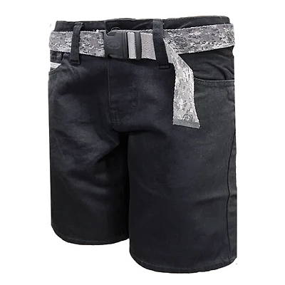 Black denim short Ecko Unltd for men