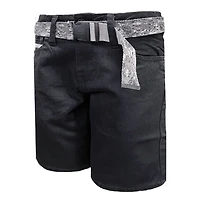 Black denim short Ecko Unltd for men
