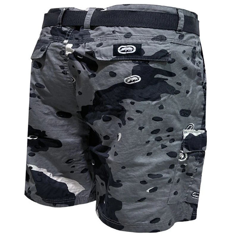 Grey cargo short Ecko Unltd for men