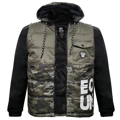 Veste olive Ecko Unltd pour homme