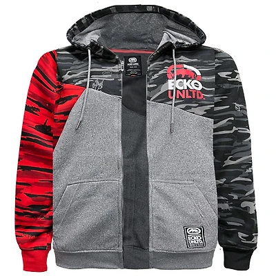 Grey hoodzip Ecko Unltd for men