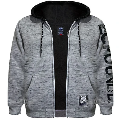 Veste grise en sherpa Ecko Unltd pour homme