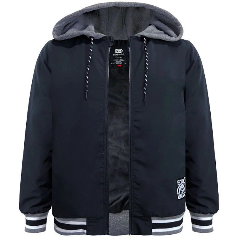 Manteau noir Ecko Unltd pour homme