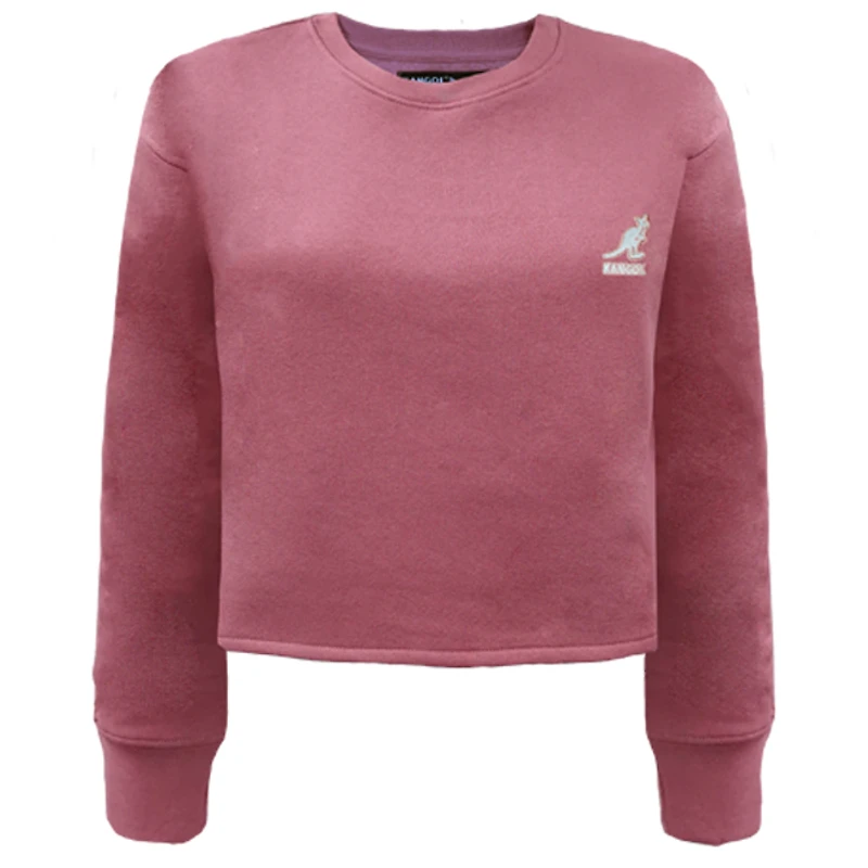 Pink crewneck Kangol for women