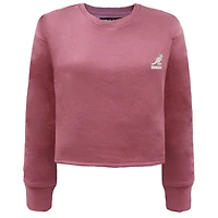 Pink crewneck Kangol for women