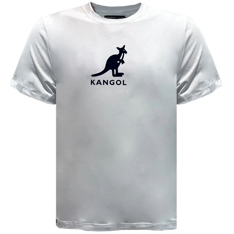 White t-shirt Kangol for men