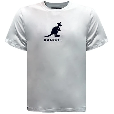 White t-shirt Kangol for men