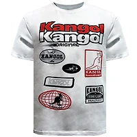 White t-shirt Kangol for men