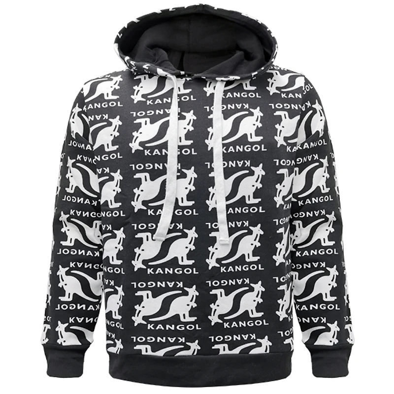 Black hoodie Kangol for men