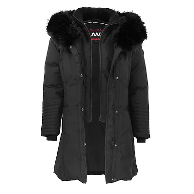 Manteau noir North wave pour femme