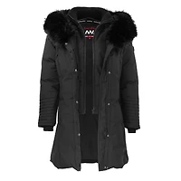 Manteau noir North wave pour femme