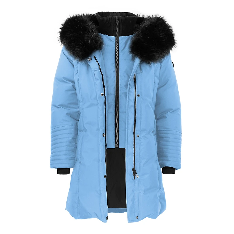 Manteau bleu North wave pour femme