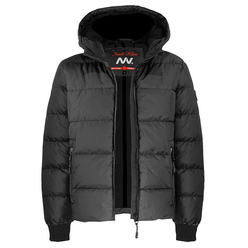 Black winter jacket NORTH WAVE for men
