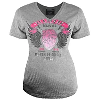 Grey t-shirt Headrush for women