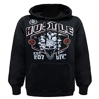 Chandail noir avec capuchon Hustle & Thrive pour homme