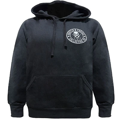 Black hoodie Hustle & Thrive for men