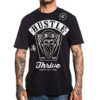 t-shirt Hustle & Thrive for men