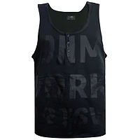 Black tank top for men