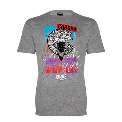 Grey Crooks & Castles t-shirt