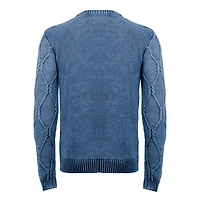 Guess Los Angeles blue sweater for men
