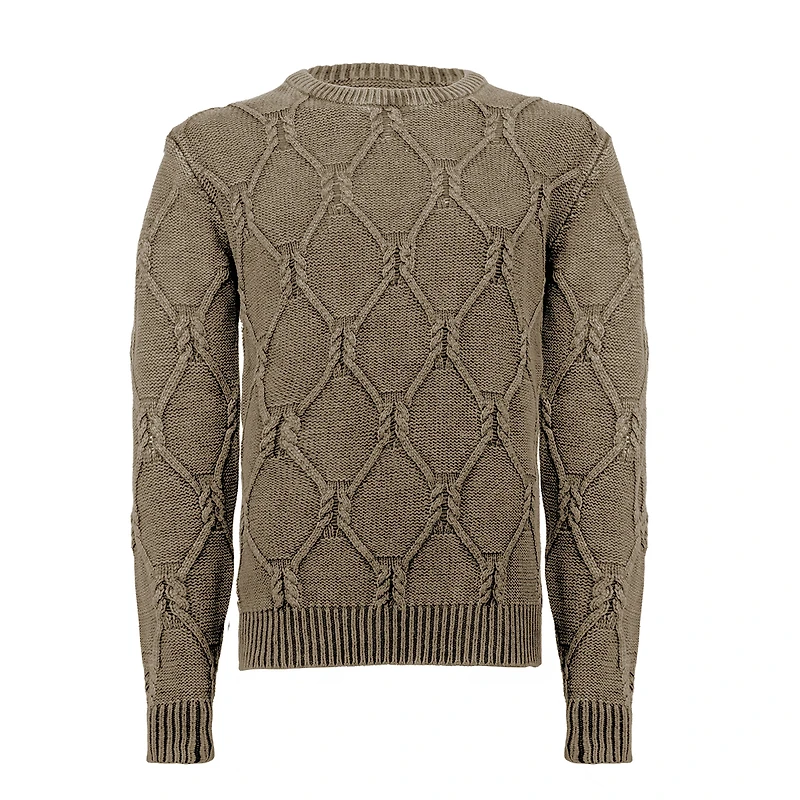 Guess Los Angeles brown sweater for men