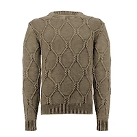 Guess Los Angeles brown sweater for men
