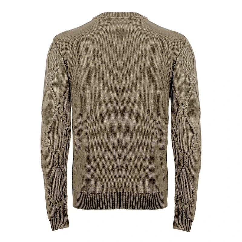 Guess Los Angeles brown sweater for men