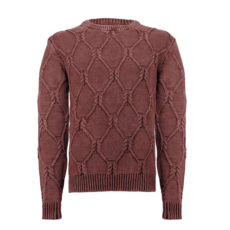 Guess Los Angeles  red burgundy sweater for men