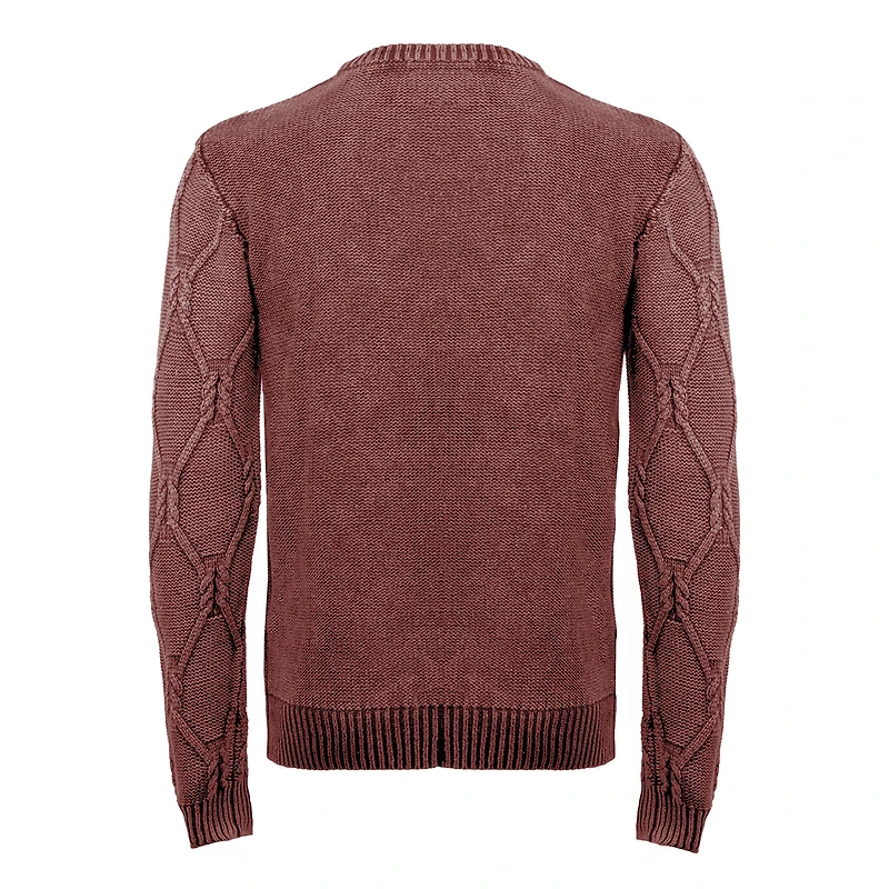 Guess Los Angeles  red burgundy sweater for men