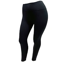 Black fleece lined legging for women
