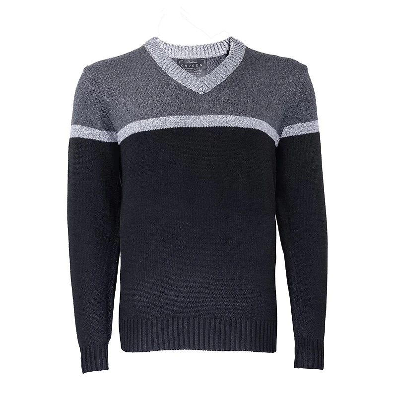 Black Mix Sweater Oxygen for Men