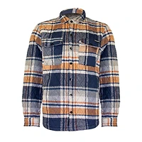 Mustard plaid jacket for men