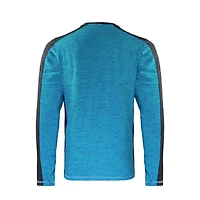 Oxygen T-shirt bleu à manches longues pour hommes