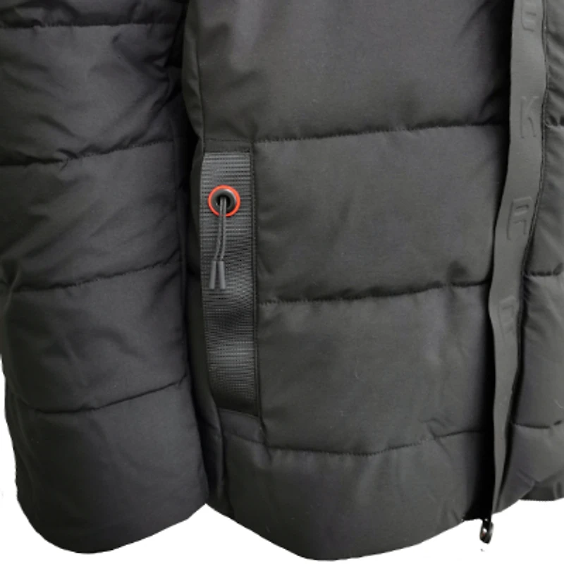 Black winter coat Projek Raw for men