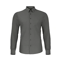 Dark green shirt long sleeves Projek raw for men