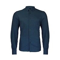 Dark blue shirt long sleeves Projek raw for men