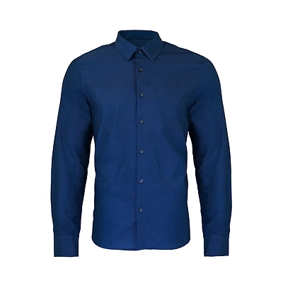 Navy shirt long sleeves Projek raw for men