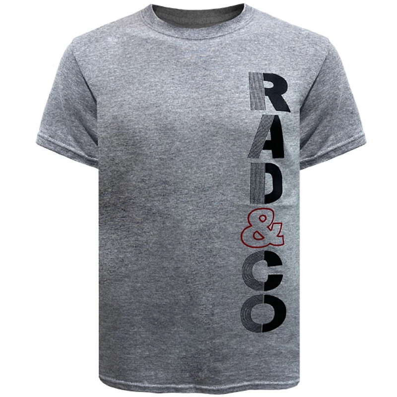 Grey t-shirt Rad & Co for men