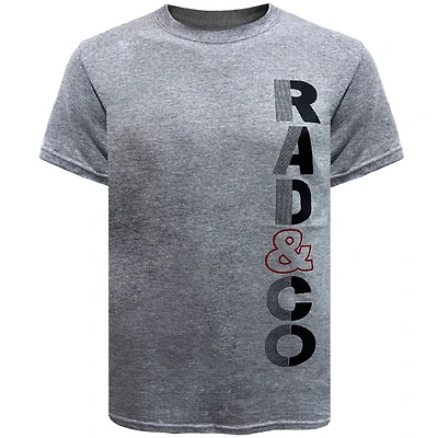 Grey t-shirt Rad & Co for men
