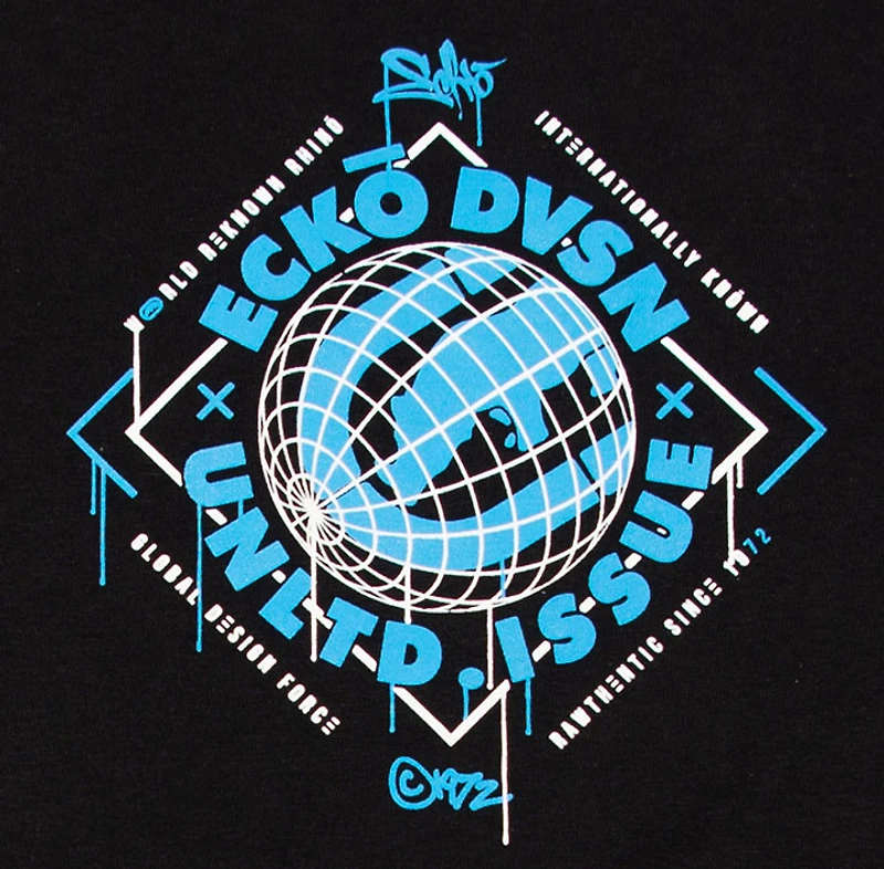 Black t-shirt Ecko Unltd for men