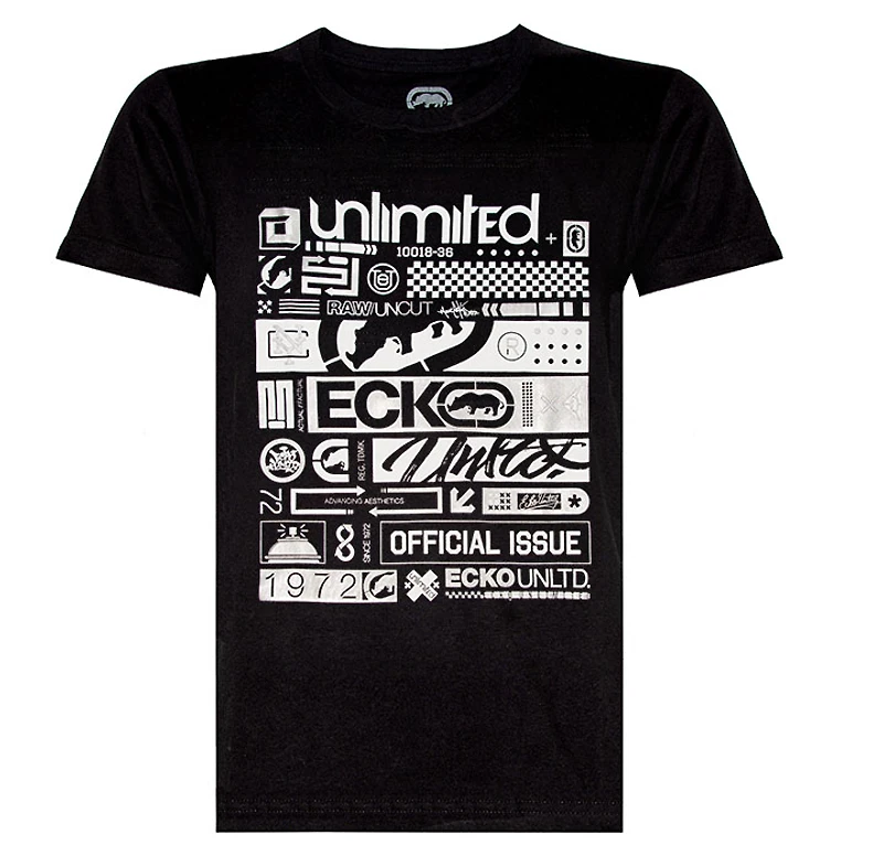 Black t-shirt Ecko Unltd for men