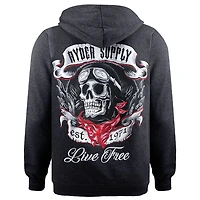 Charcoal hoodie Ryder Supply for men