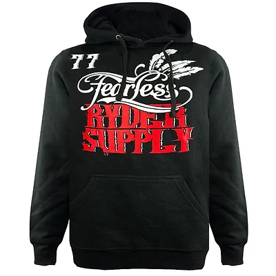 Black hoodie Ryder Supply for men
