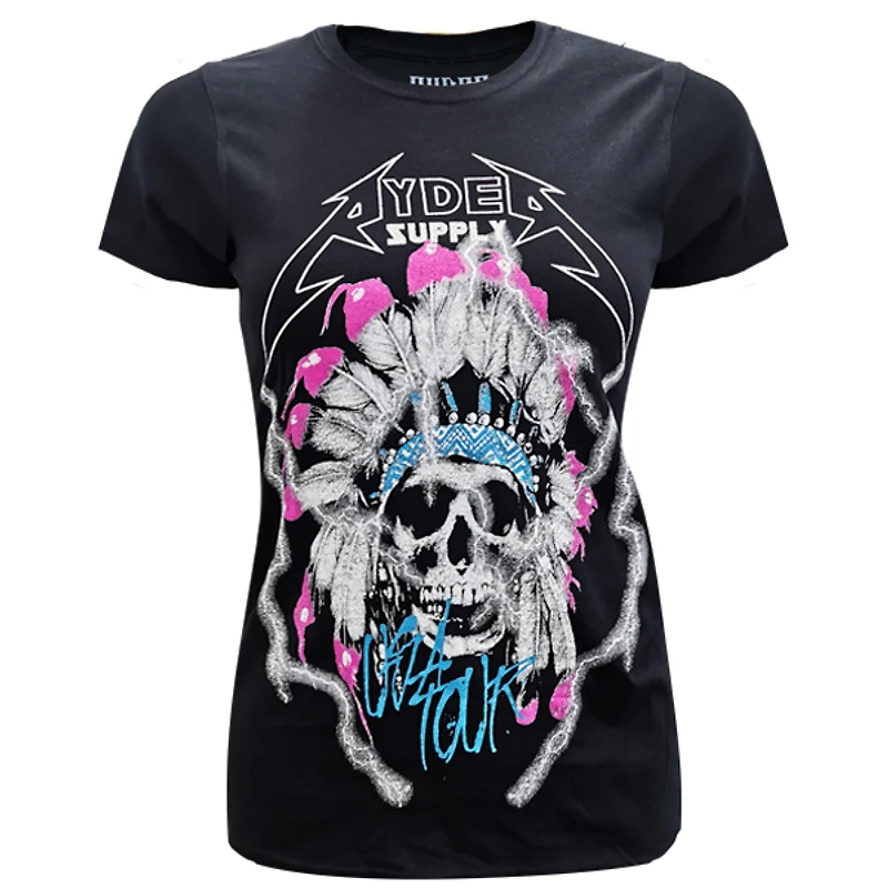 Black t-shirt Ryder for women