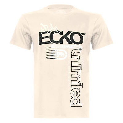 T-shirt beige Ecko Unltd pour homme