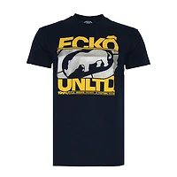 T-shirt bleu marin Ecko Unltd pour homme