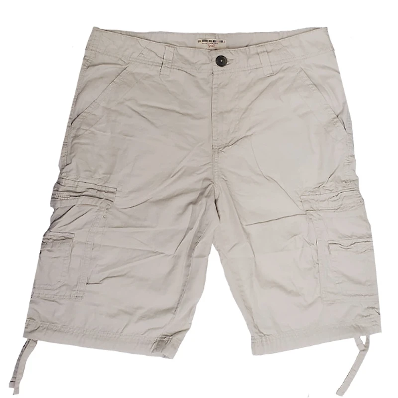 Short cargo beige pour homme