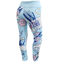 Blue legging E-Red for women