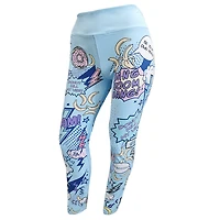 Legging bleu E-Red pour femme